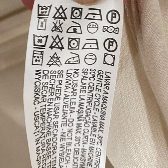 NWT Ivory Zara Pencil skirt with bottom Ruffle - M - Picture 7 of 8